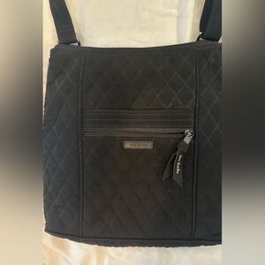 Vera Bradley Black Quilted Crossbody Bag